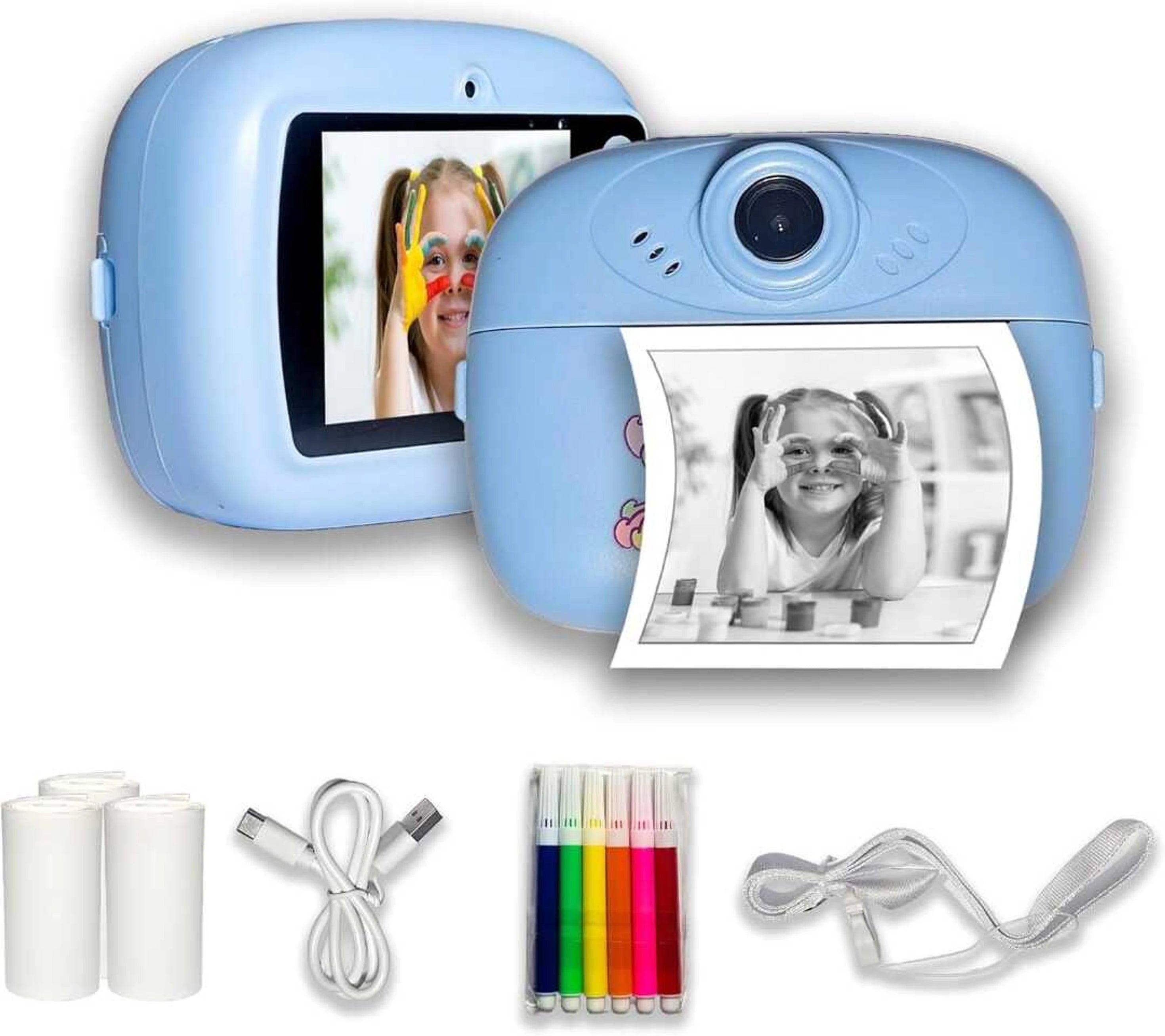 Instant Print Camera for Kids
